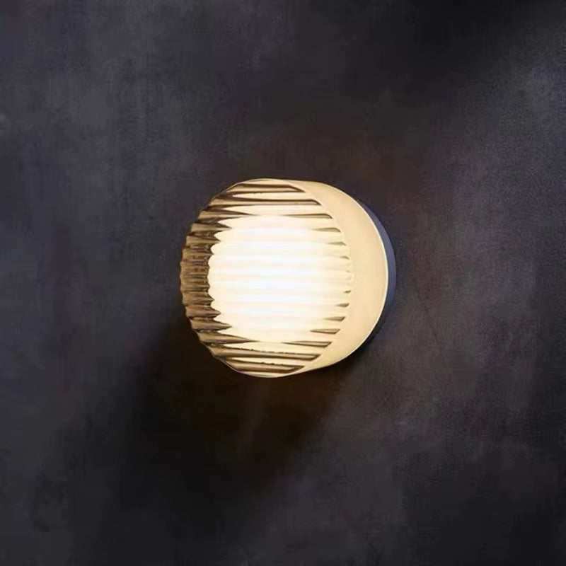 round Acrylic Simple LED Wall Lamp beside Corridor Balcony Porch Atmosphere Stair Light Modern Wandlamp Sconce Applique
