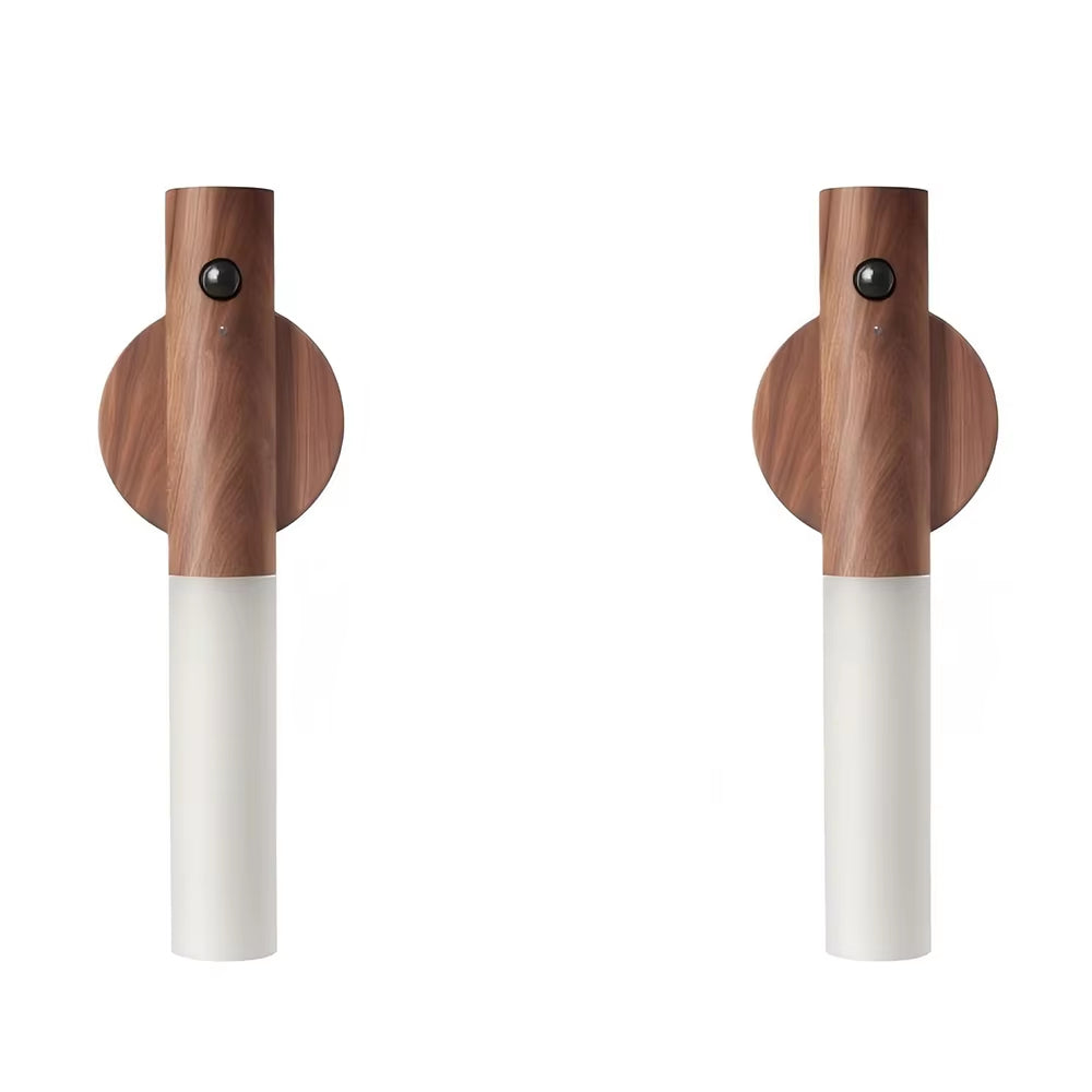 1Pc Intelligent Human Body Induction Night Light, LED Rechargeable Corridor Cabinet Wall Light, Household Toilet Wall Induction